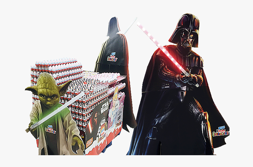 Darth Vader Aufsteller Kinder Überraschung, HD Png Download