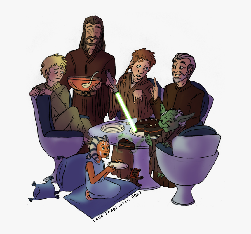 Ahsoka Tano X Obi Wan Kenobi, HD Png Download