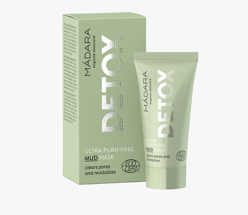 Madara Organic Cosmetics Ultra Purifying Mud Mask Detox - Madara Detox 12 5 Ml, HD Png Download