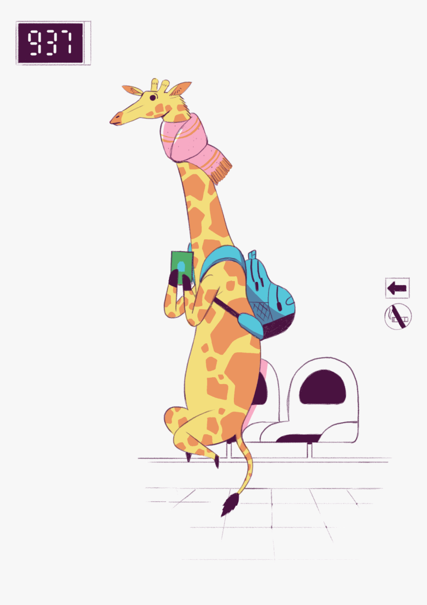 Giraffe, HD Png Download
