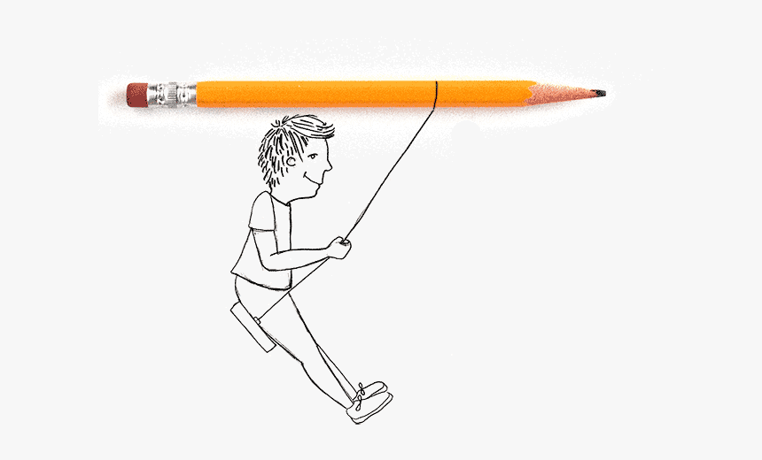 Cup Landing Page Boy Swinging Illustration Lpa, HD Png Download