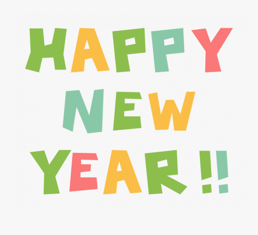 Happy New Year Png Background, Transparent Png