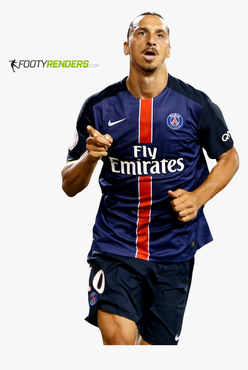 Zlatan Ibrahimovic render - Player, HD Png Download