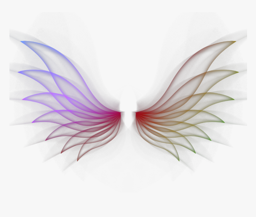 #wings #glow #neon #decorate #fantasy - Neon Effect Picsart, HD Png Download