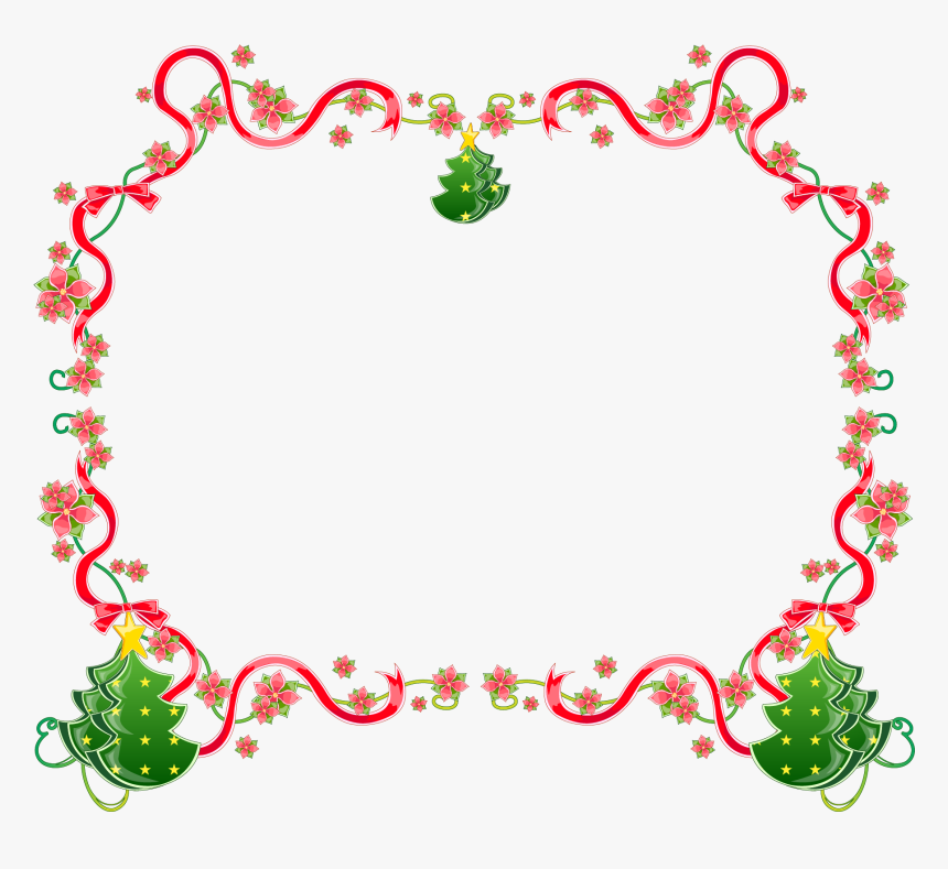 Christmas Border Candy Cane, HD Png Download