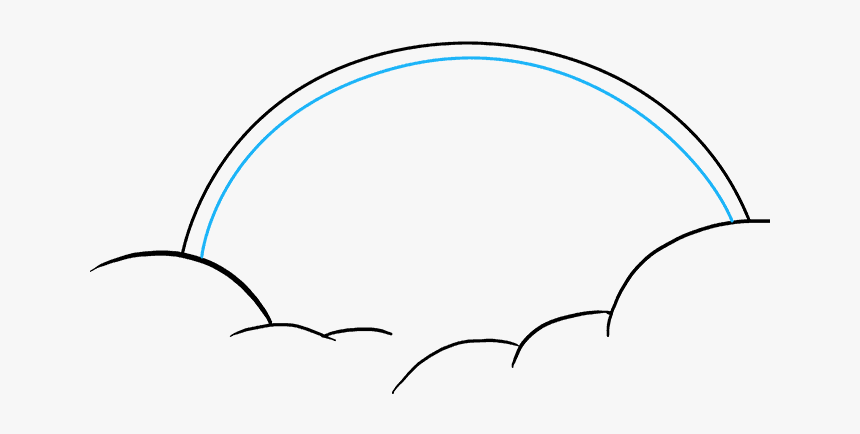 How To Draw Rainbow, HD Png Download