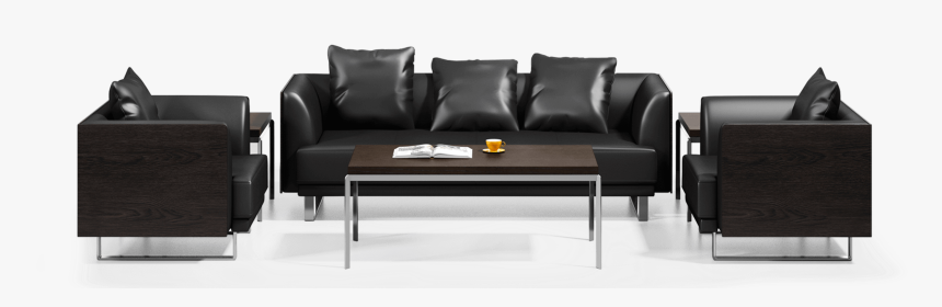Transparent Office Sofa, HD Png Download