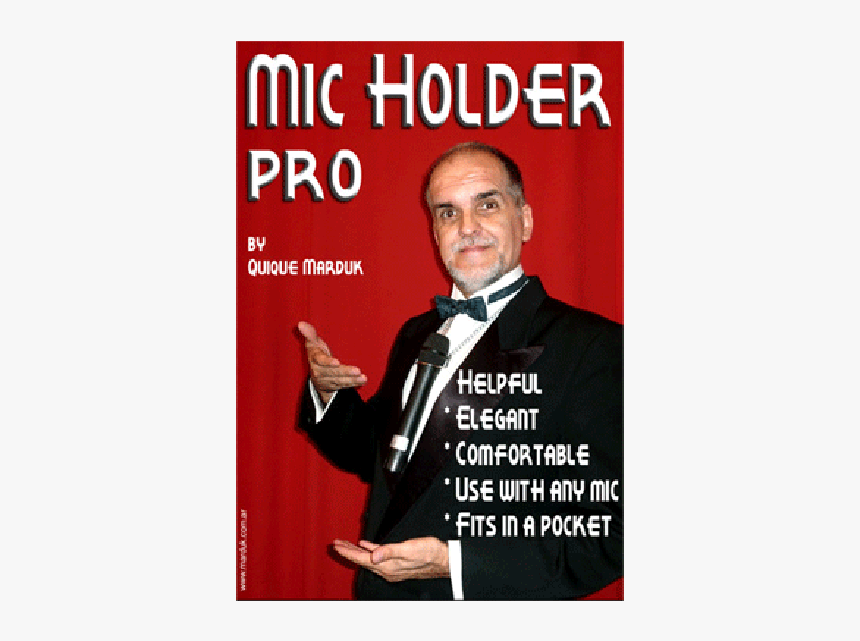 Pro Mic Holder By Quique Marduk - Poster, HD Png Download