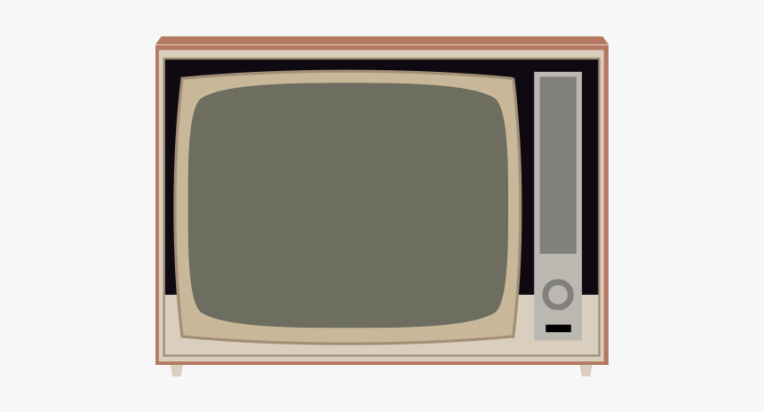 Old Tv Vector And Png Free Download - Old Tv Vector Png, Transparent Png