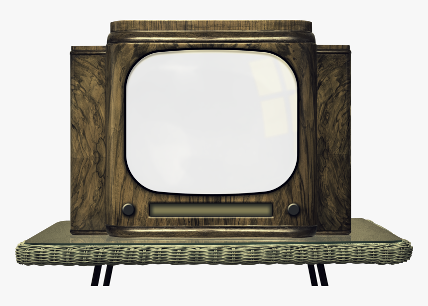 Old Tv Png Imag - Old Fashioned Television Png, Transparent Png