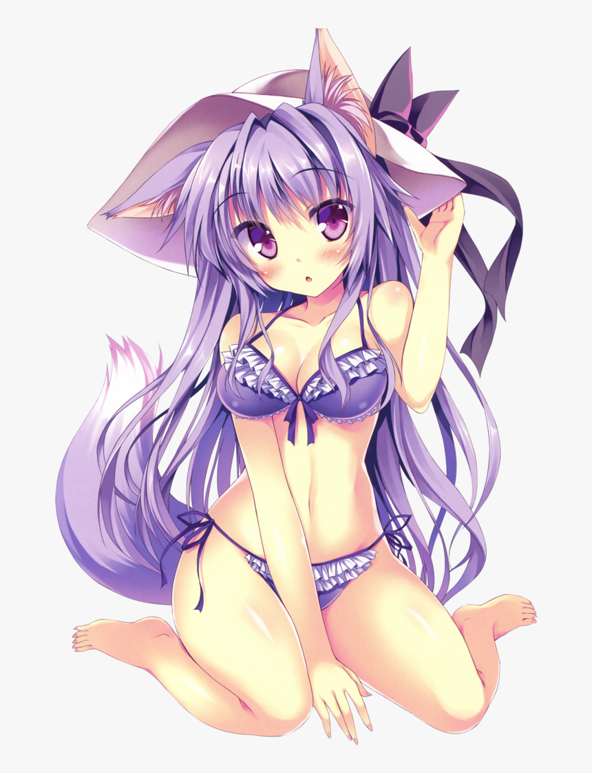 Swimsuit Drawing Anime Girl, HD Png Download