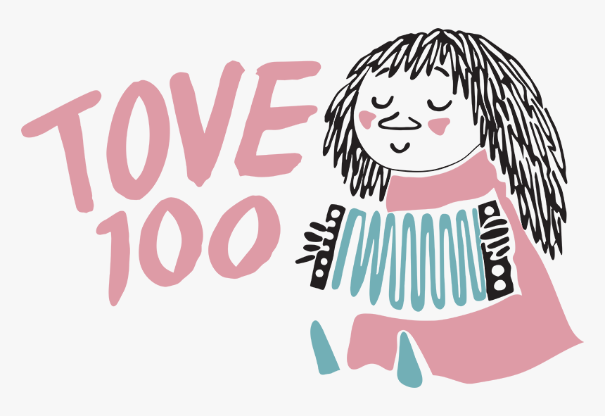 Tove100 Logo - Tove 100 Moomin, HD Png Download