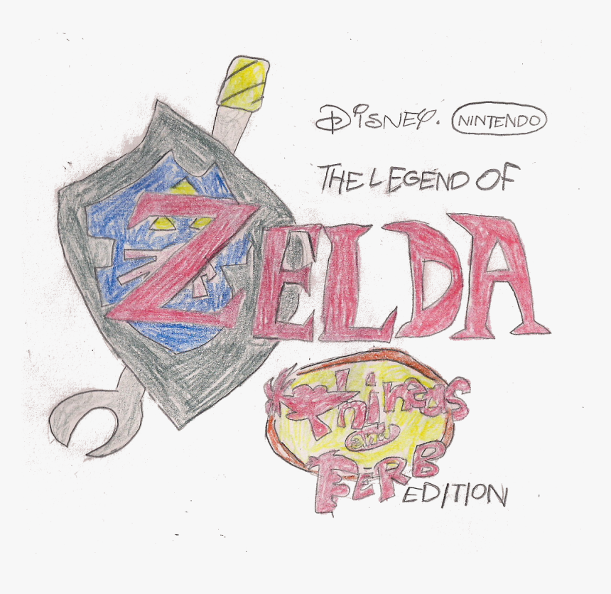 Ferb Drawing Illustration - Phineas And Ferb Zelda, HD Png Download