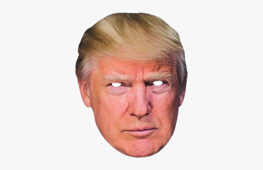 #trump #donaldtrump #mask - Donald Trump Mask, HD Png Download