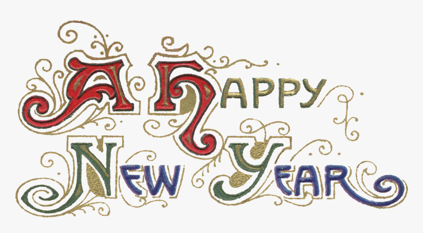 Happy Birthday New Year's Baby, HD Png Download