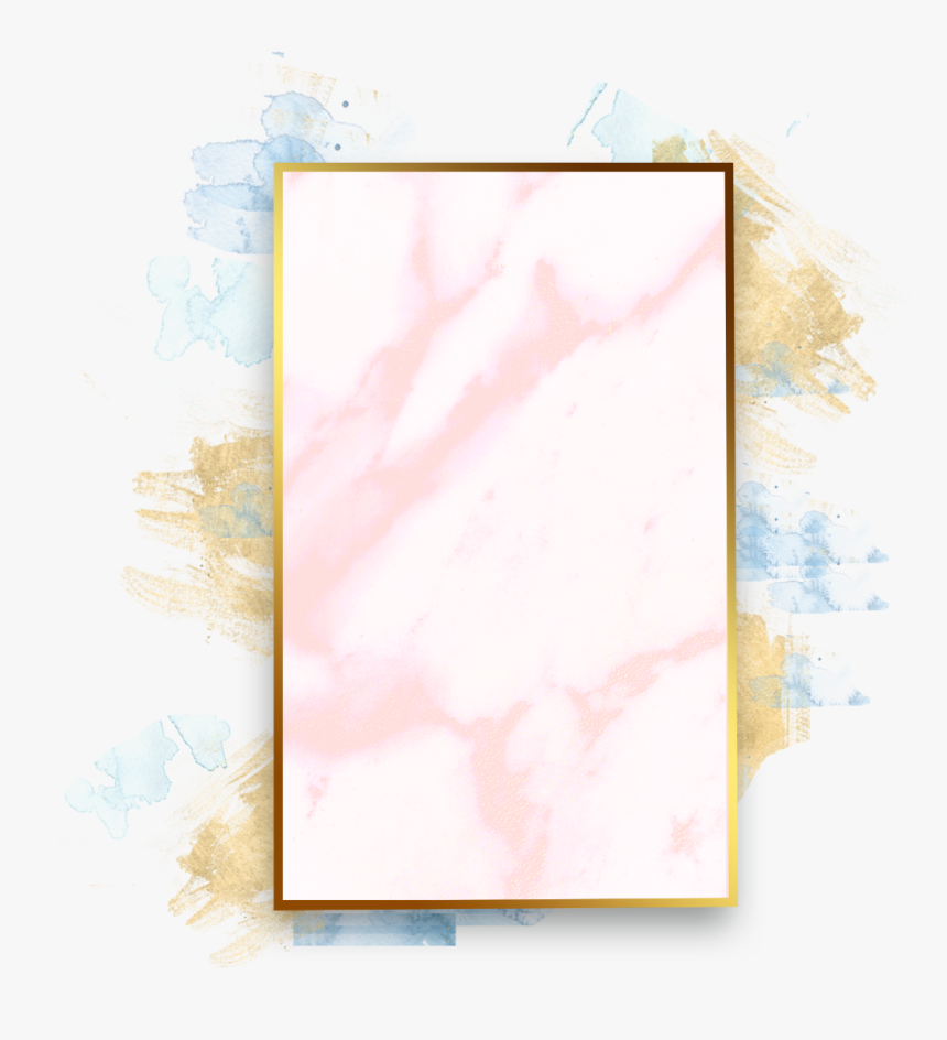 #brush #glitter #gold #pink #square #colorsplash #geometric - Visual Arts, HD Png Download