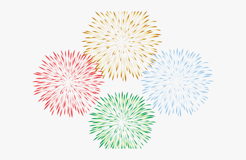 Fireworks Clipart Clear Background - Clear Background Fireworks Clipart Png, Transparent Png
