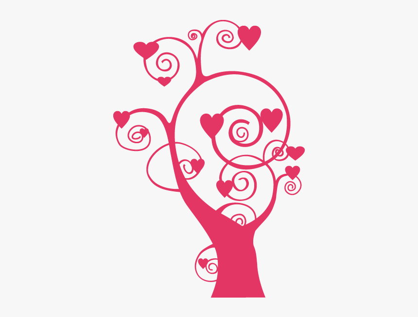 Vinilo Decorativo Árbol Corazones - Epilepsy Awareness Drawing, HD Png Download