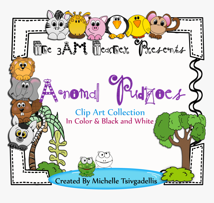 Animal School Clipart Png Freeuse Animal Pudgy Graphics - Clip Art, Transparent Png