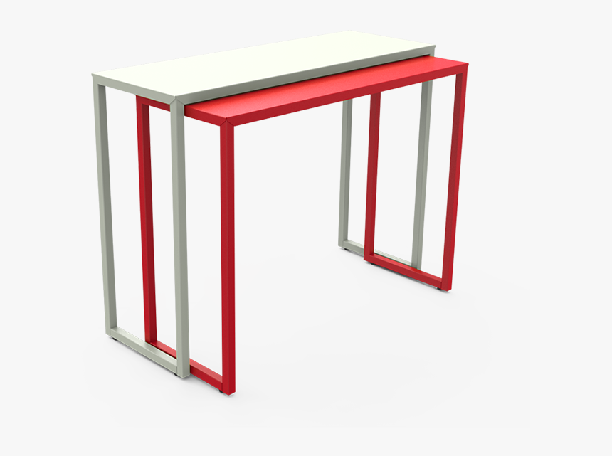 Steel Powder Coated Console Table, HD Png Download