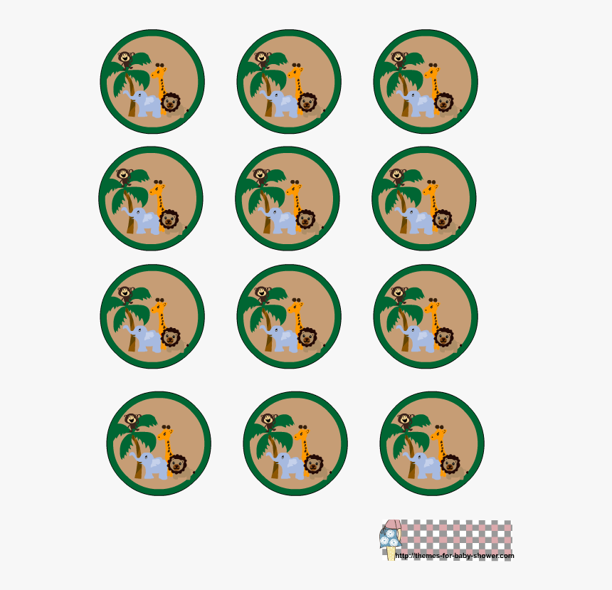 Baby Shower Clip Art - Baby Shower Safari Png, Transparent Png