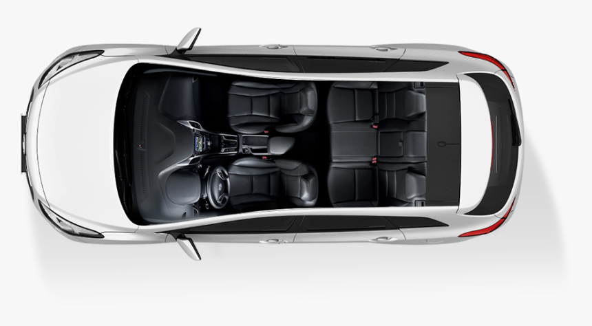 Hyundai Elantra Top View, HD Png Download