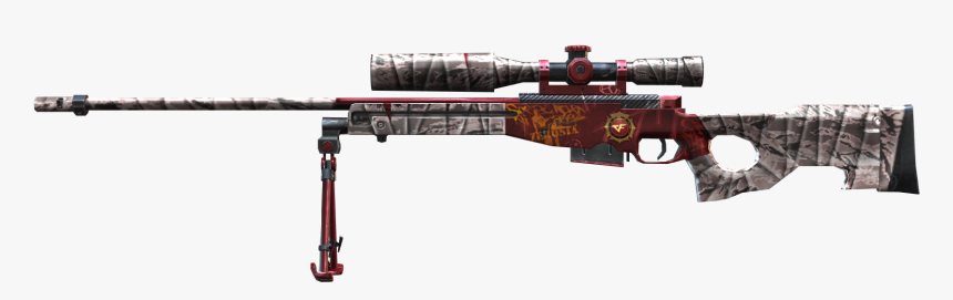 Снайперская Винтовка Awm-f - Firearm, HD Png Download