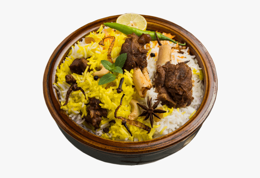 Mutton-biryani3 - Steamed Rice, HD Png Download