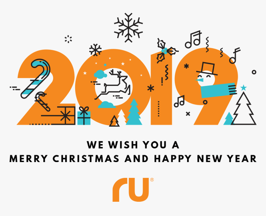 Creative New Year Gif, HD Png Download