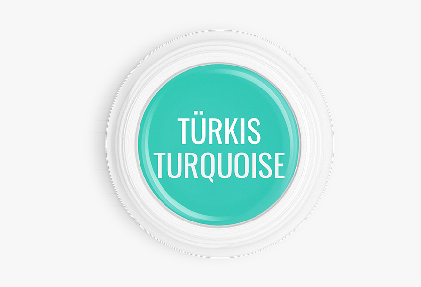 Turquoise/petrol Nuso Colour Gels - Circle, HD Png Download