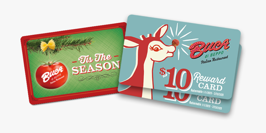 Buca Gift Card Double Rewards - Buca Di Beppo, HD Png Download