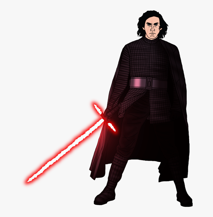 Vader Drawing Kylo Ren - Star Wars Jedi Png, Transparent Png