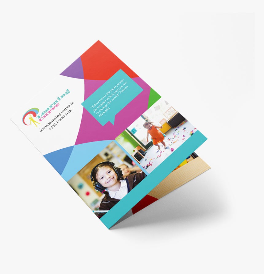 Picture Of Single Folded Leaflet Printing - Graphic Design, HD Png Download