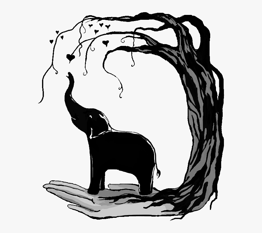 Sri Lankan Elephant Drawing