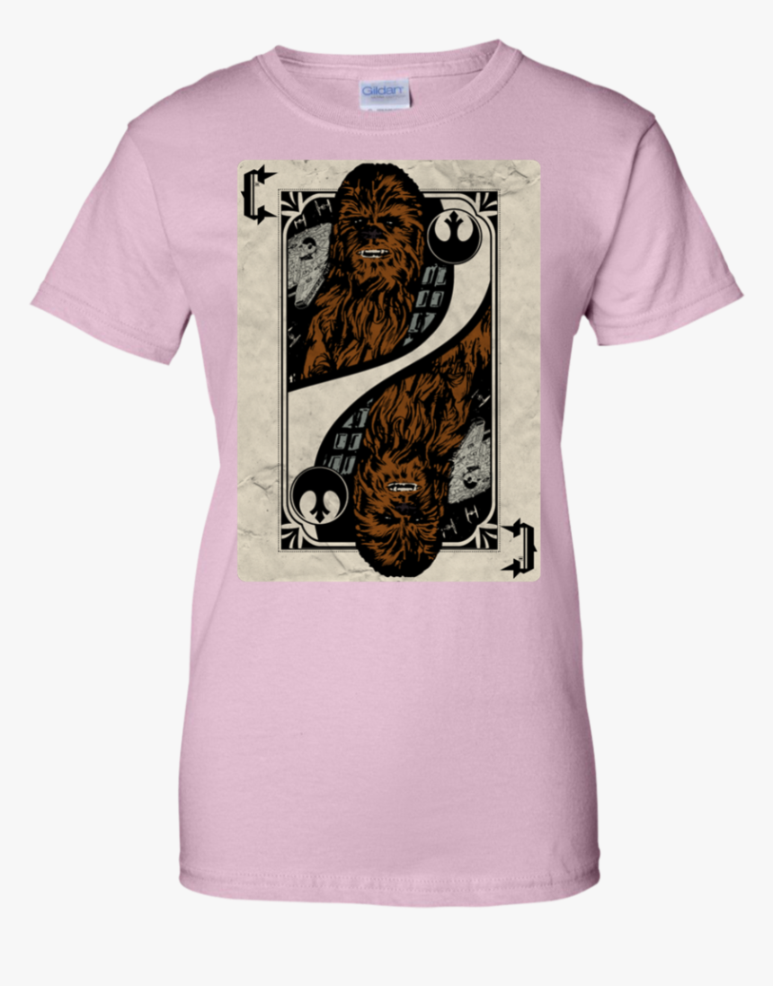 Chewbacca Playing Card T Shirt & Hoodie - Playing Card Star Wars, HD Png Download