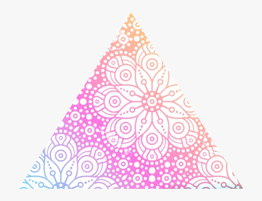 #triangle #colorful #freetoedit - Triangle, HD Png Download