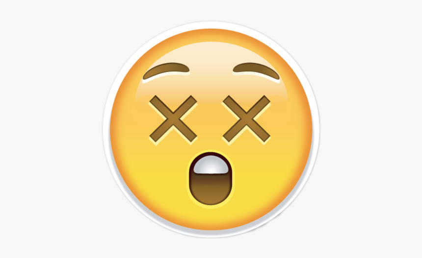 #emoji #emojis #emojisticker #emojiwhastapp #emojiedit - Dizzy Face Emoji, HD Png Download
