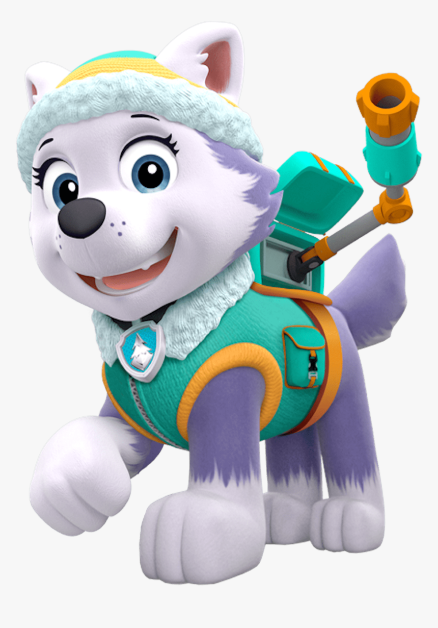 Siberian Husky Super Paw Patrol Adventure Puppy Party - Everest Paw Patrol Png, Transparent Png