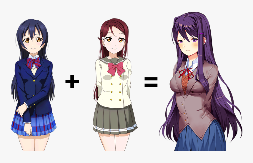 Roblox Doki Doki Literature Club , Png Download - Doki Doki Literature Club Yuri, Transparent Png