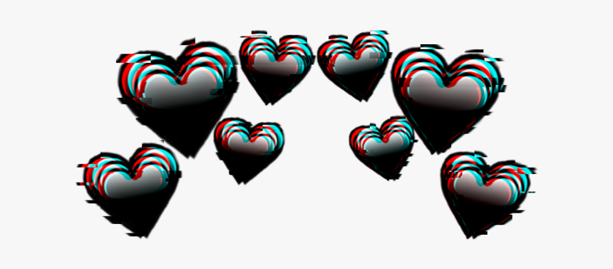 Сердечки Над Головой, HD Png Download