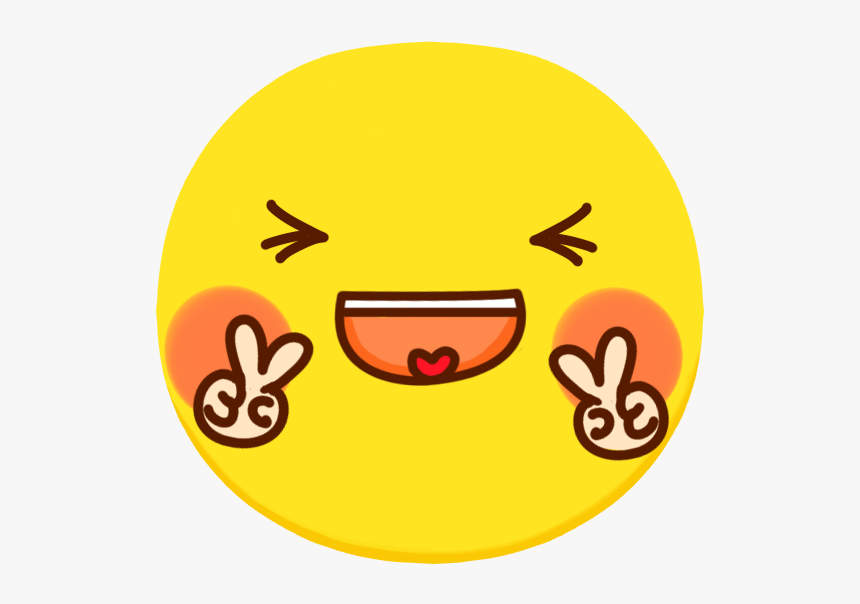 #emoji #smile #sticker #yellow #stickers #freetoedit - 笑臉 Png, Transparent Png
