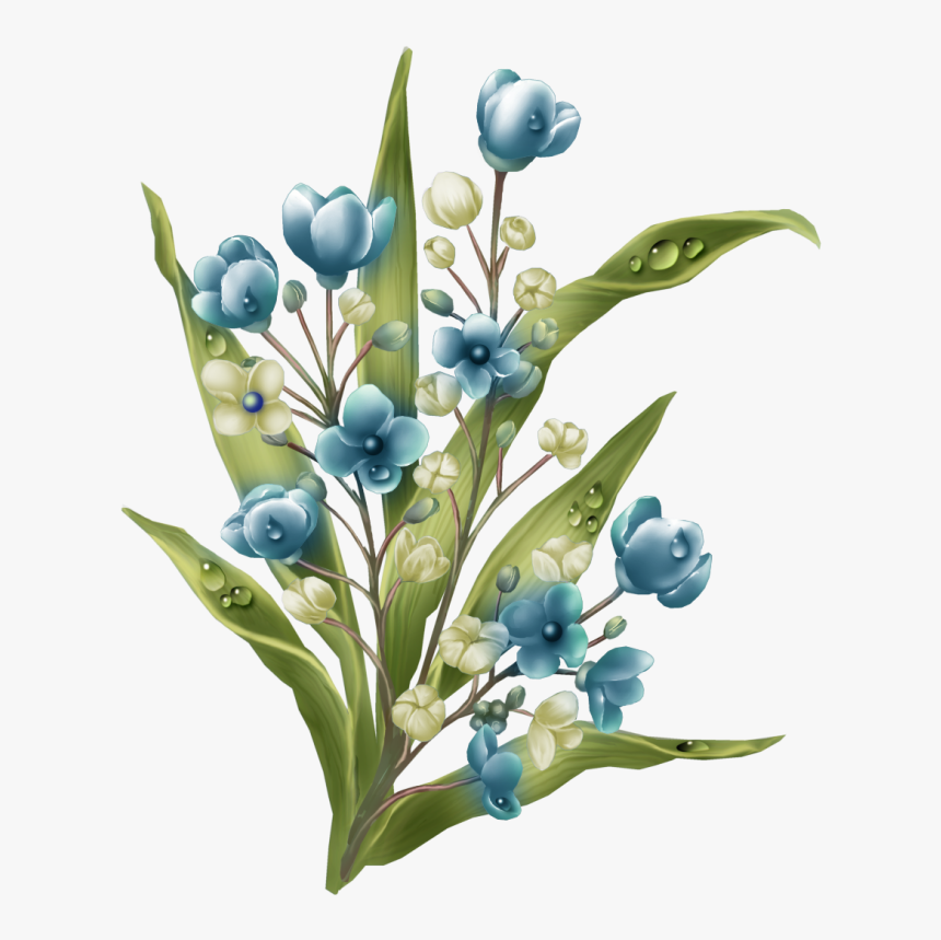 Brown Flower Illustration Png, Transparent Png