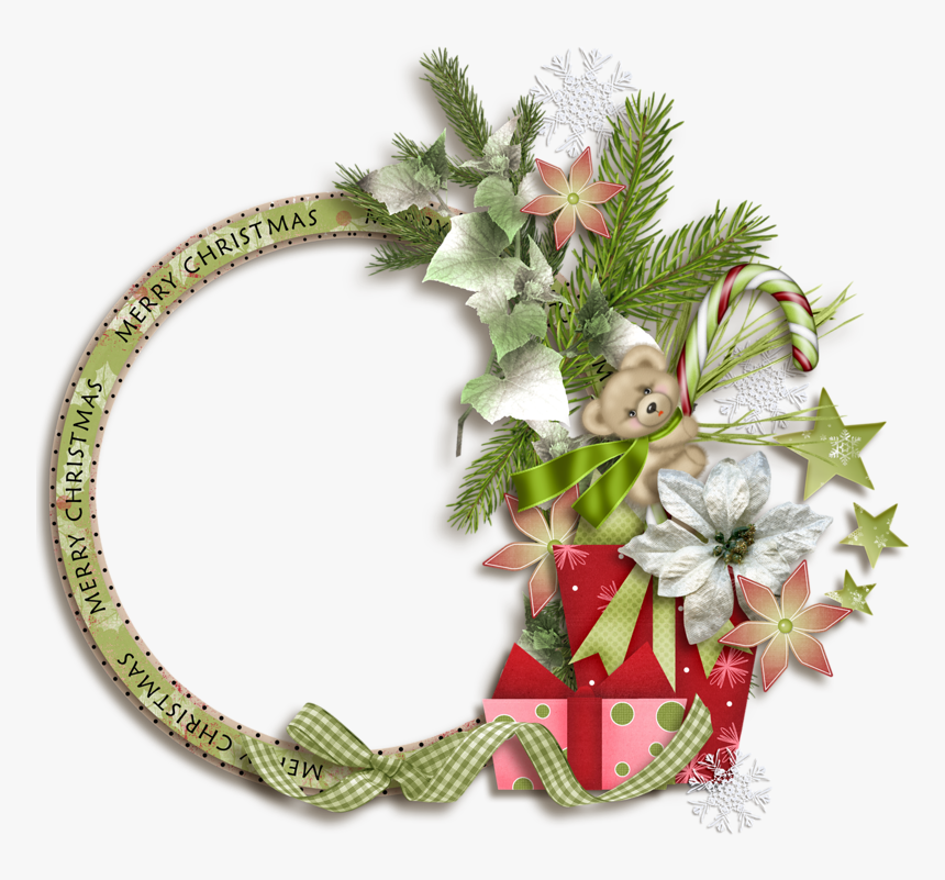❄️ Cadre Noël Png, Cluster - Marcos Para Fotos Transparentes De Navidad, Png Download