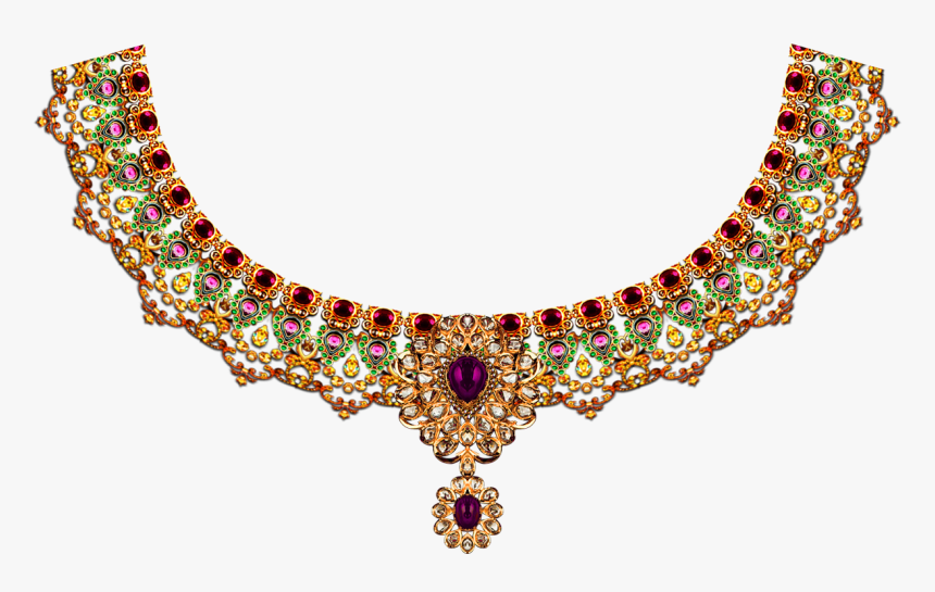 Jwellery Neck Design Textile - Quran Surah 7 4, HD Png Download