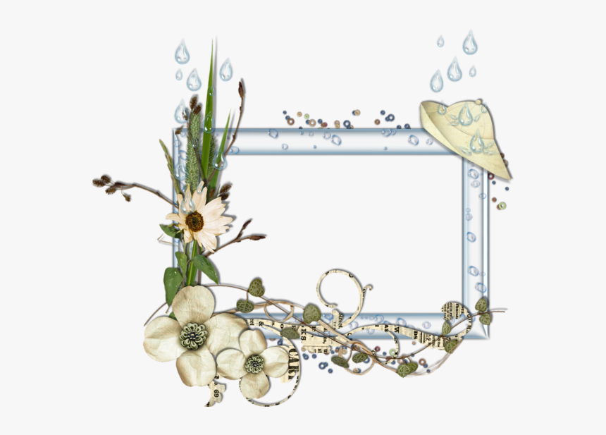 Cadre Png Jour De Pluie - Craft, Transparent Png