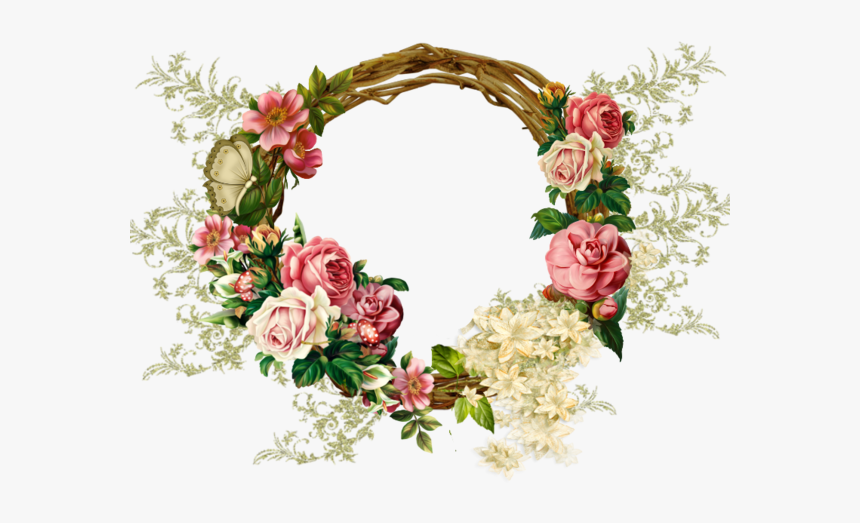 Flower Vintage Art Png, Transparent Png