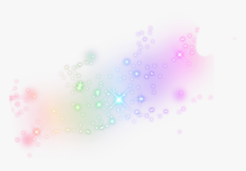 #rainbow #rainbows #rainbowcloud #rainbowglitter #glitter - Illustration, HD Png Download