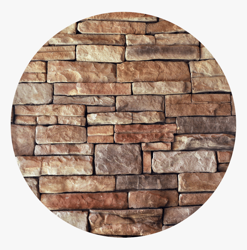 M-rock Appalachian Ledge Brown Molded Corner Stone - Stone Veneer, HD Png Download