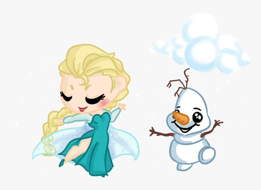 Olaf Y Elsa Png - Elsa, Transparent Png