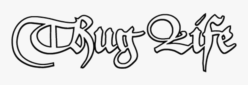 Thug Life Png White, Transparent Png